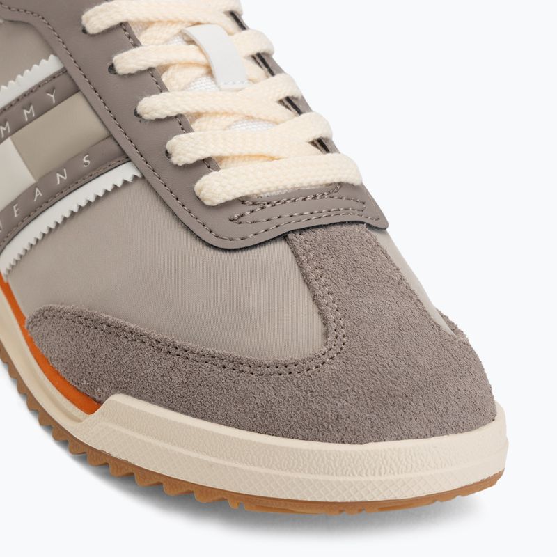Férfi cipők Tommy Jeans Retro Runner Cleated Mix porcini taupe 7