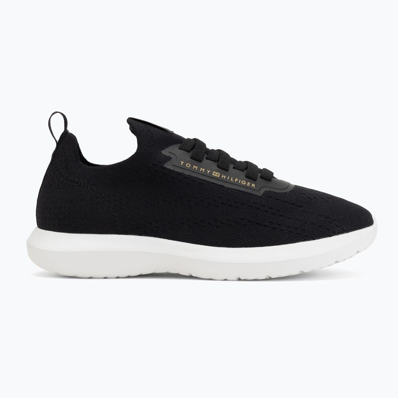 Női cipő Tommy Hilfiger Knit Extralight Runner black 2