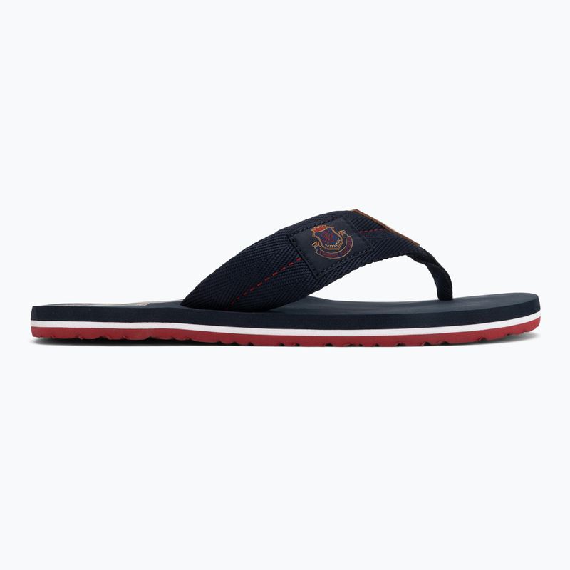 Férfi papucsok Tommy Hilfiger Patch Beach Sandal desert sky 2