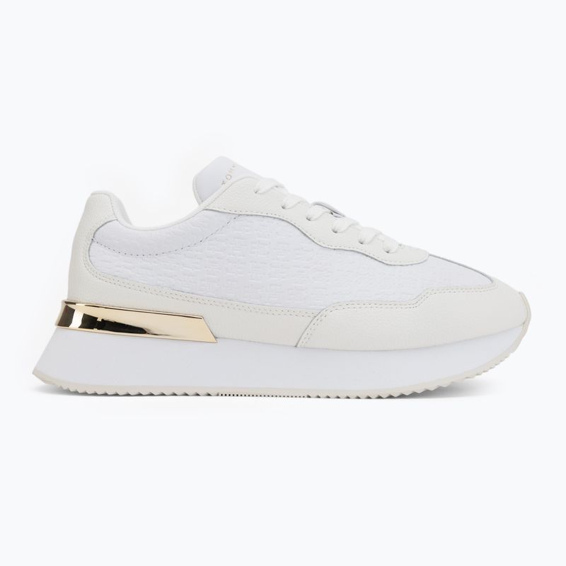 Női cipő Tommy Hilfiger Chic Monogram Runner white/ecru 2
