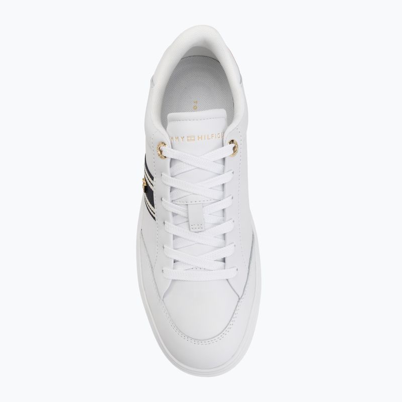 Női cipők Tommy Hilfiger Chic Cupsole Webbing white 5
