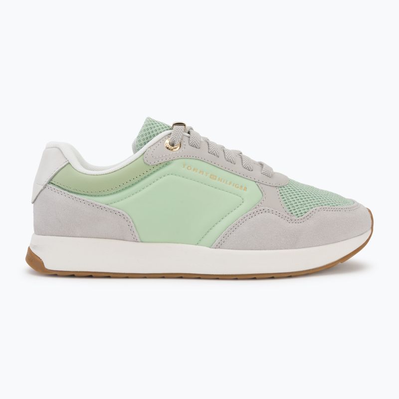 Női cipő Tommy Hilfiger Chic Eva Runner Mesh gentle jade/grey whisper 2
