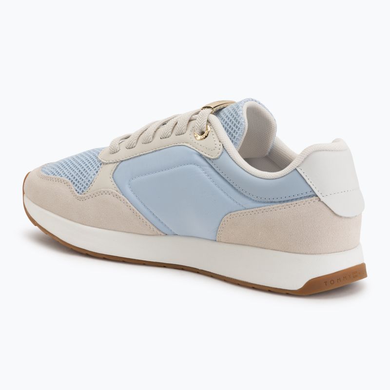 Női cipő Tommy Hilfiger Chic Eva Runner Mesh breezy blue/soft cream 3