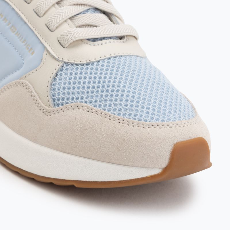 Női cipő Tommy Hilfiger Chic Eva Runner Mesh breezy blue/soft cream 7
