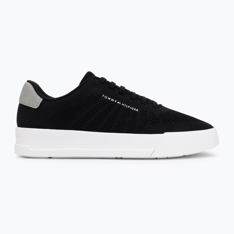 Férfi tornacipő Tommy Hilfiger Court Knit black 2