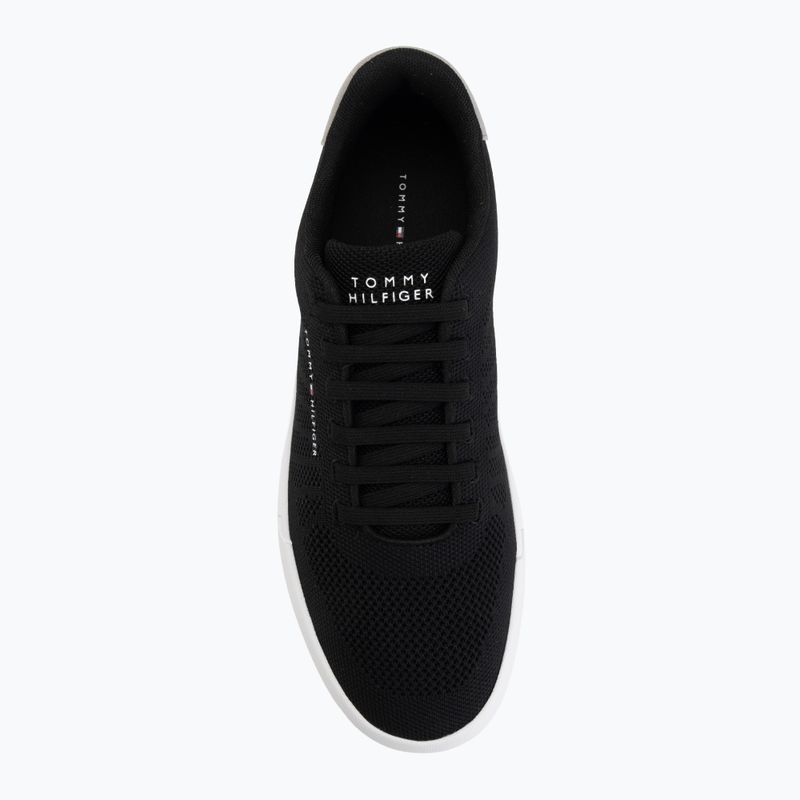 Férfi tornacipő Tommy Hilfiger Court Knit black 5
