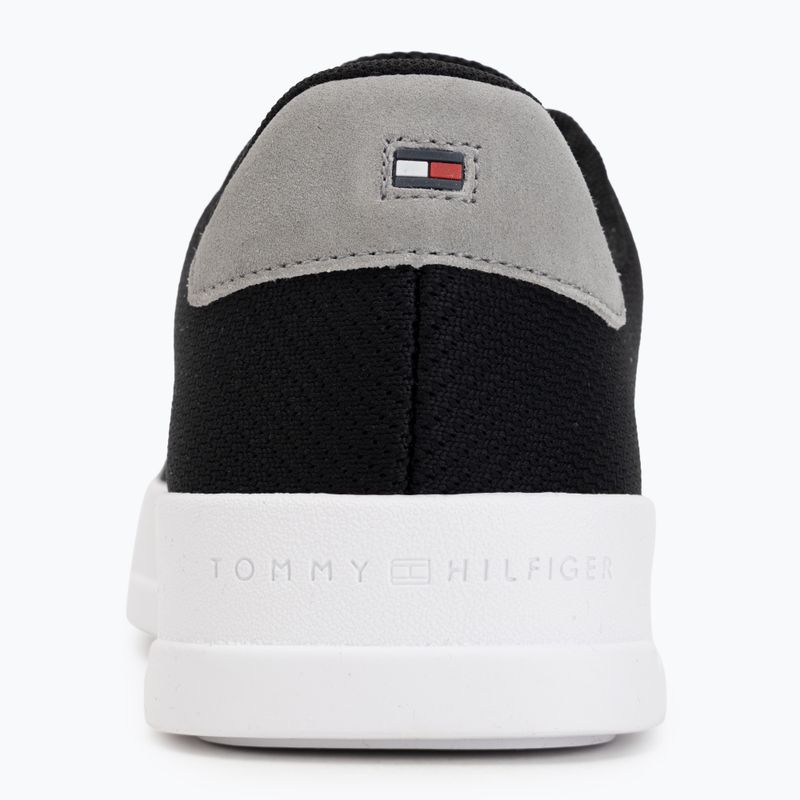 Férfi tornacipő Tommy Hilfiger Court Knit black 6