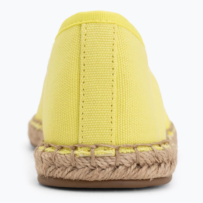 Női spárgatalpú cipők Tommy Hilfiger Flag Canvas lime 6