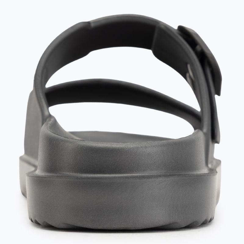 Női papucsok Tommy Hilfiger Double Strap Sandal Pearl dark grey pearlized 6