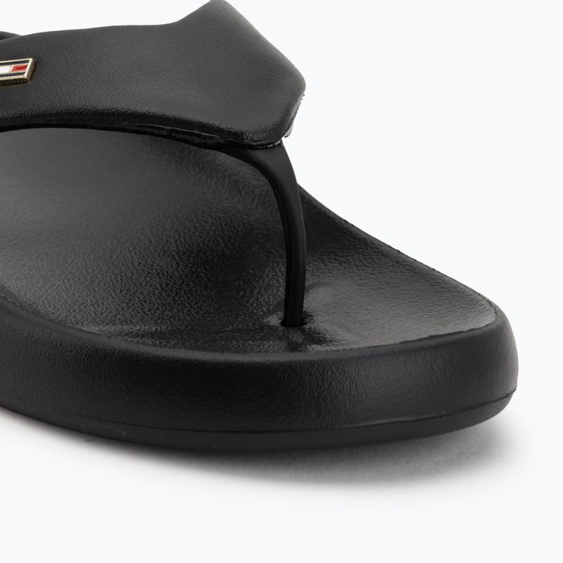 Női flip-flop papucsok Tommy Hilfiger Lightweight Summer Sandal black 7