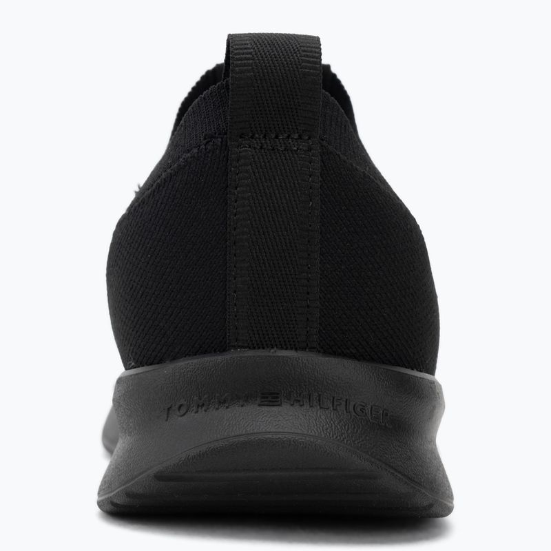 Férfi cipő Tommy Hilfiger Lightweight Knitted Runner black 6