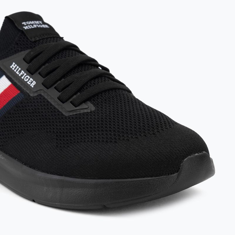 Férfi cipő Tommy Hilfiger Lightweight Knitted Runner black 7
