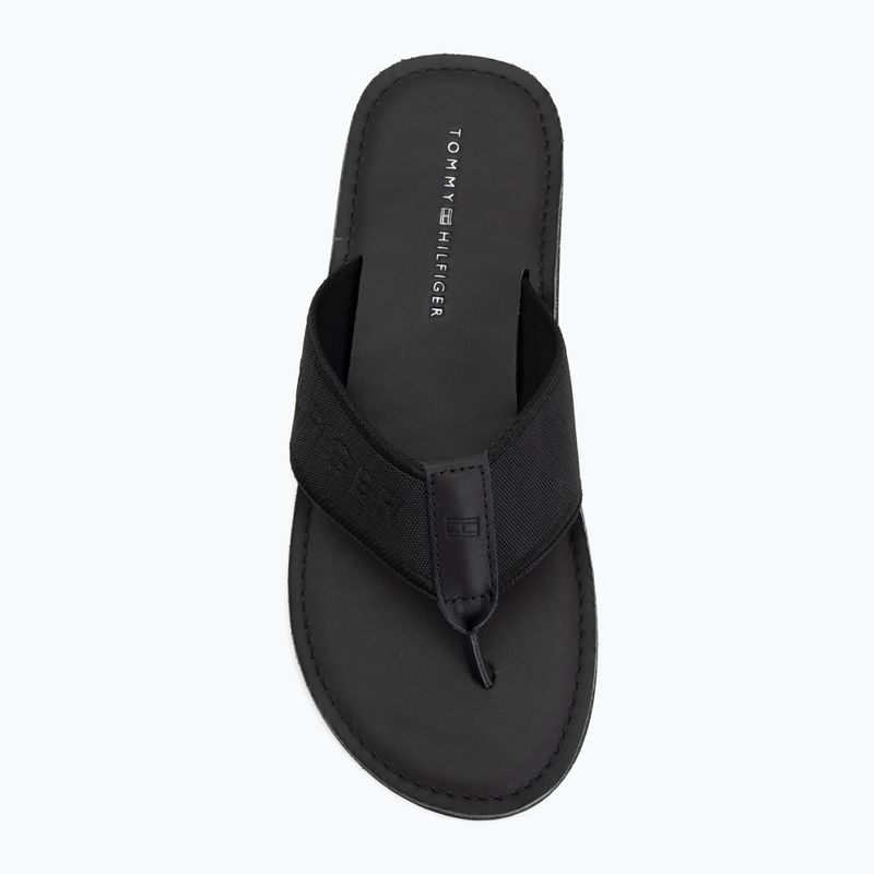 Férfi papucsok Tommy Hilfiger Lbeach Sandal Leather black 5