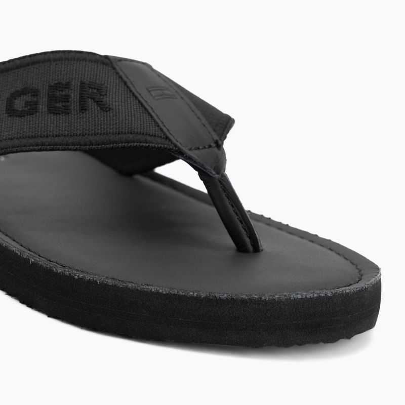 Férfi papucsok Tommy Hilfiger Lbeach Sandal Leather black 7