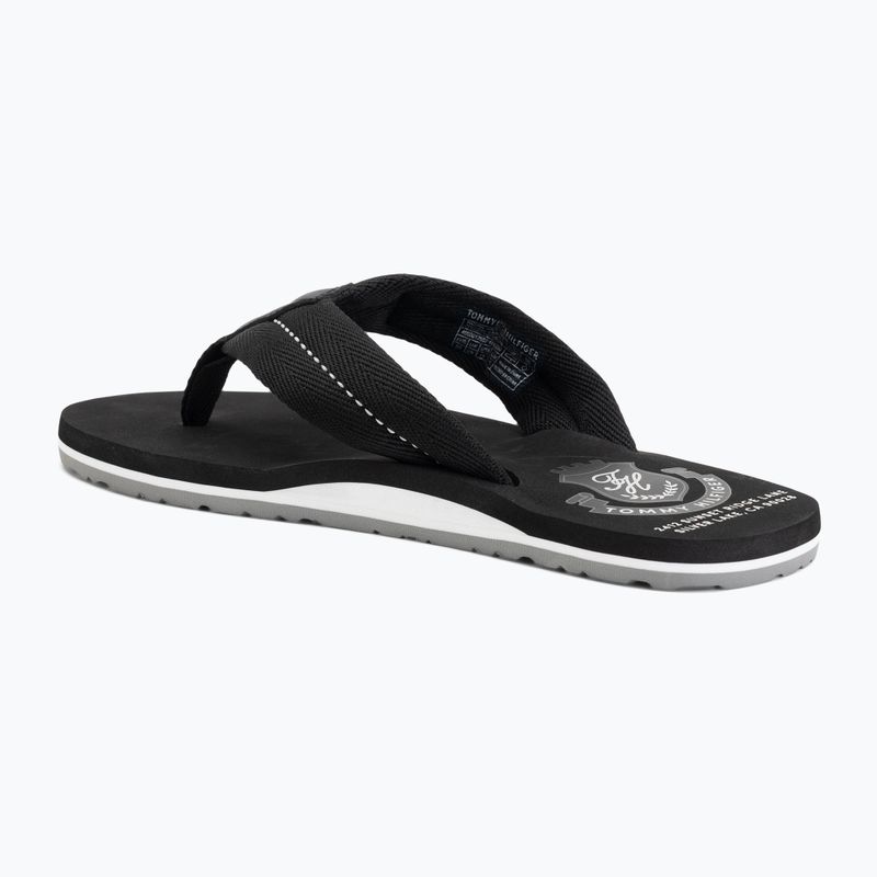 Férfi papucsok Tommy Hilfiger Patch Beach Sandal black 3