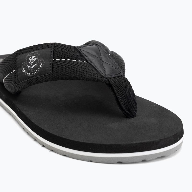 Férfi papucsok Tommy Hilfiger Patch Beach Sandal black 7