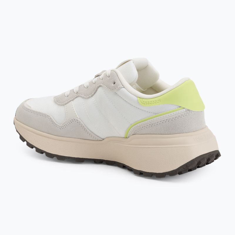 Női cipő Tommy Jeans Sporty Runner lime essence/ivory 3
