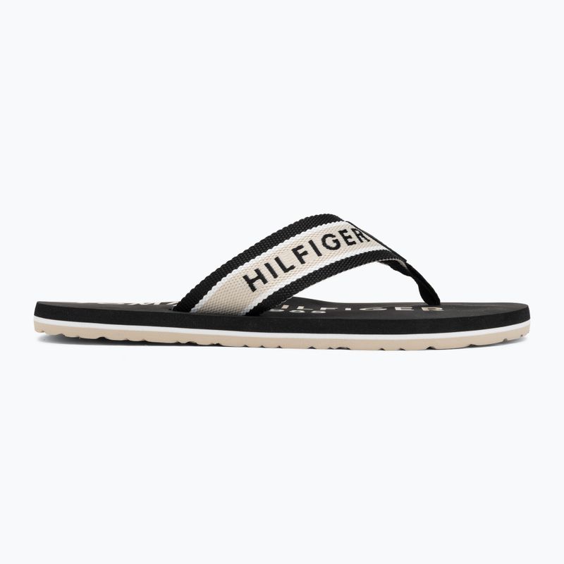 Férfi flip-flopok Tommy Hilfiger Sporty black 2