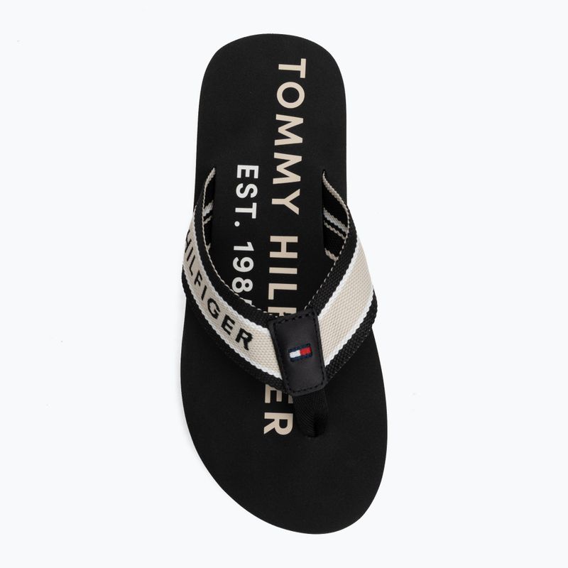 Férfi flip-flopok Tommy Hilfiger Sporty black 5