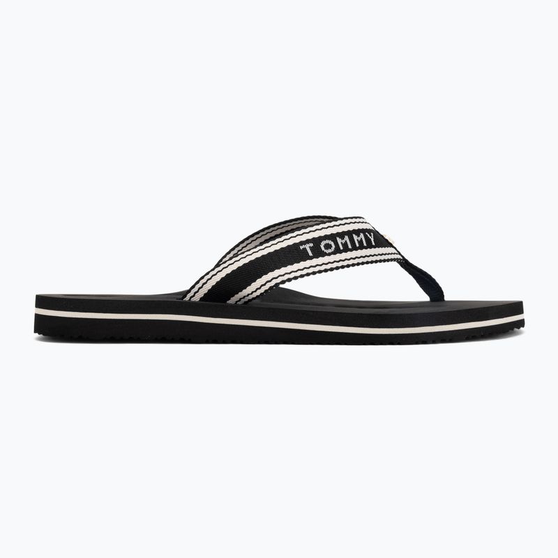 Női papucsok Tommy Hilfiger Webbing Summer Sandal black 2