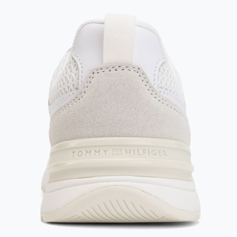 Női cipő Tommy Hilfiger Mix Material Runner white/ecru 6