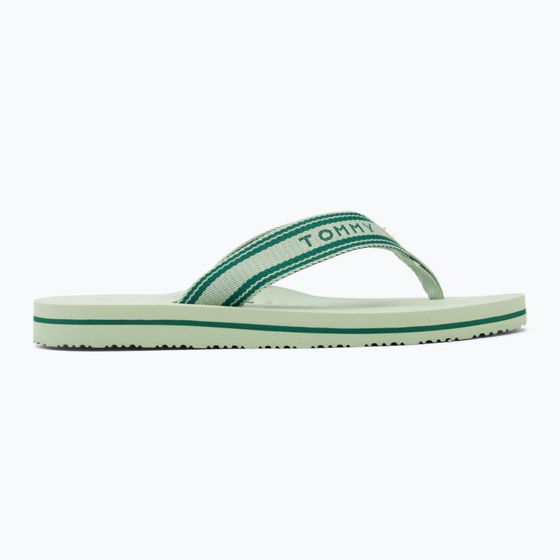 Női papucsok Tommy Hilfiger Webbing Summer Sandal gentle jade 2