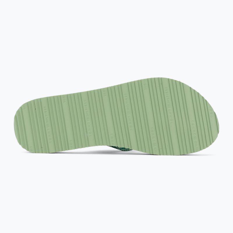 Női papucsok Tommy Hilfiger Webbing Summer Sandal gentle jade 4