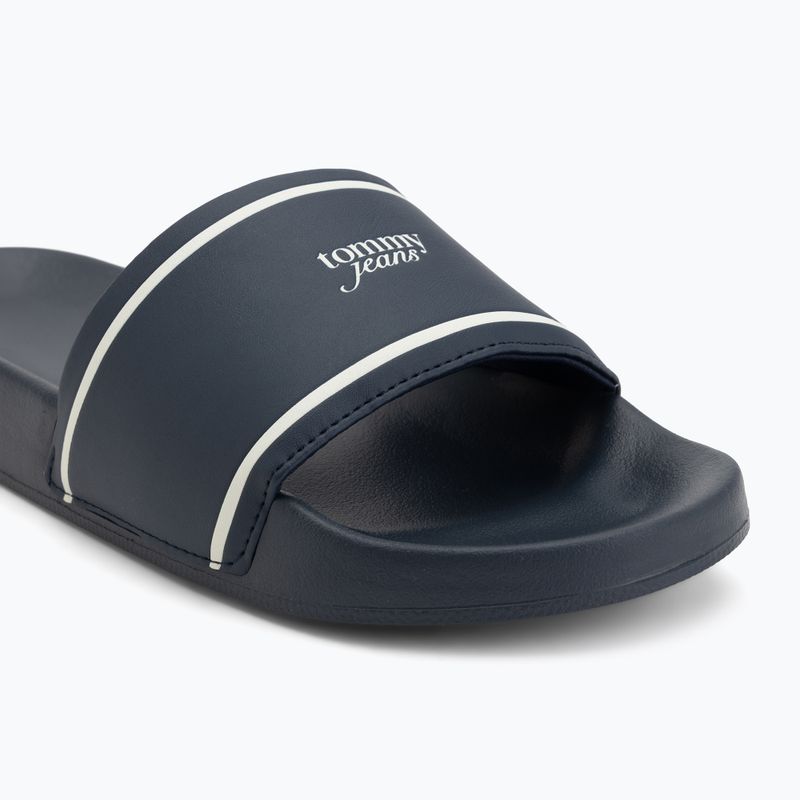 Női papucsok Tommy Jeans Poolslides dark night navy 7