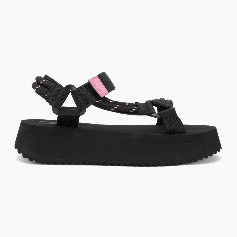 Női szandálok Tommy Jeans Eva Rope fekete 2