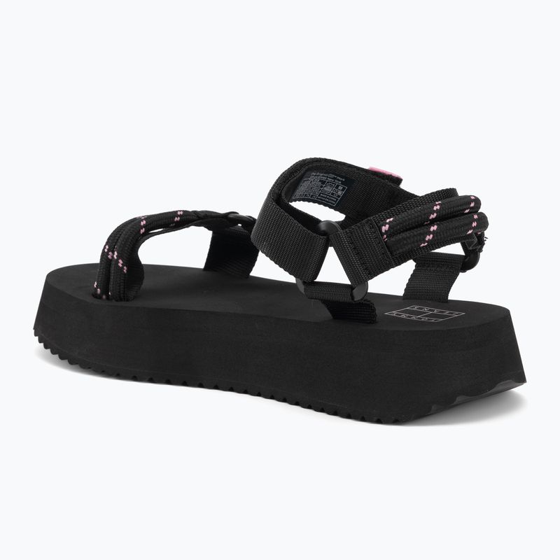 Női szandálok Tommy Jeans Eva Rope fekete 3