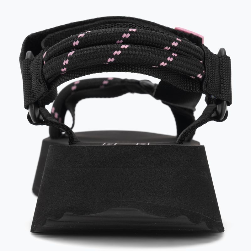 Női szandálok Tommy Jeans Eva Rope fekete 6