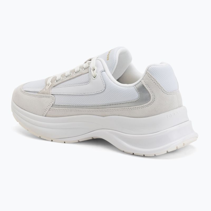 Tommy Hulfiger Sporty Chic Runner white női cipő 3