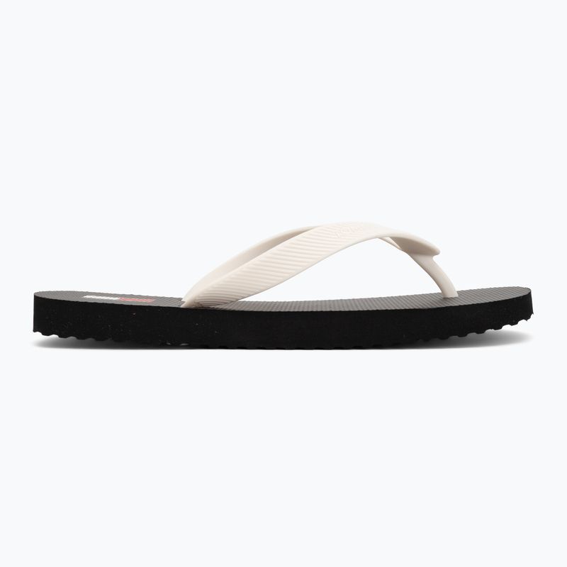 Női flip-flop papucsok Tommy Jeans Logo Summer black/ecru 2