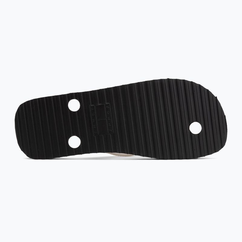 Női flip-flop papucsok Tommy Jeans Logo Summer black/ecru 4