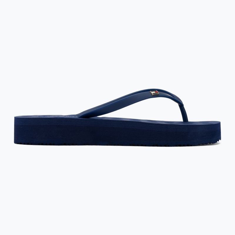 Női flip-flop papucsok Tommy Hilfiger Critter Print Summer preppy navy 2