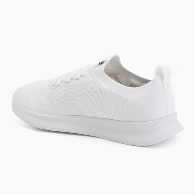 Férfi cipő Tommy Hilfiger Lightweight Knitted Runner white 3