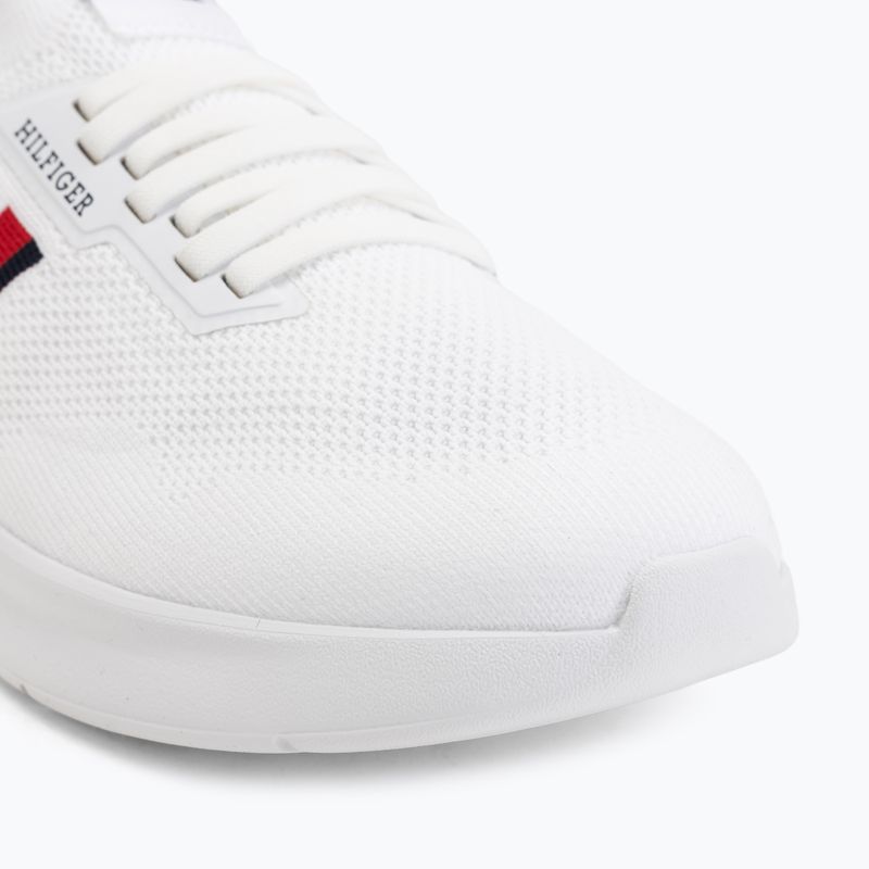 Férfi cipő Tommy Hilfiger Lightweight Knitted Runner white 7