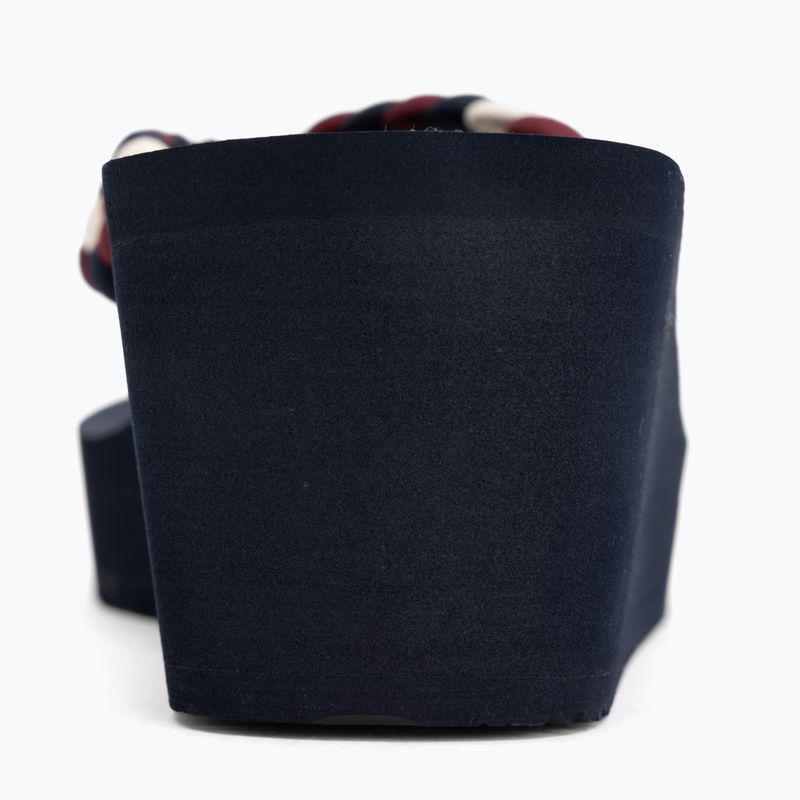 Női flip-flop papucsok Tommy Hilfiger Wedge Braided Summer Sandal rwb 6