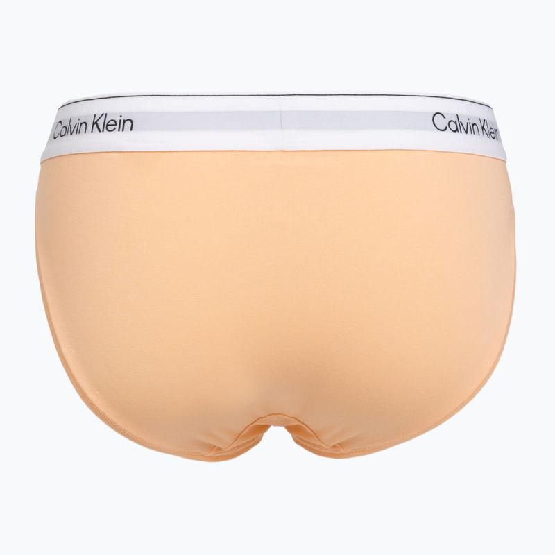 Női bugyi Calvin Klein LV00QF8520 Bikini peach bliss 2