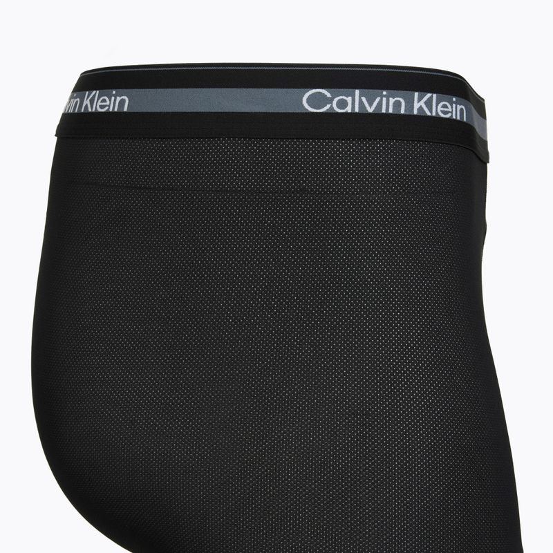 Férfi boxer nadrág Calvin Klein LV00NB4538 Boxer Brief Long black/black/black 3