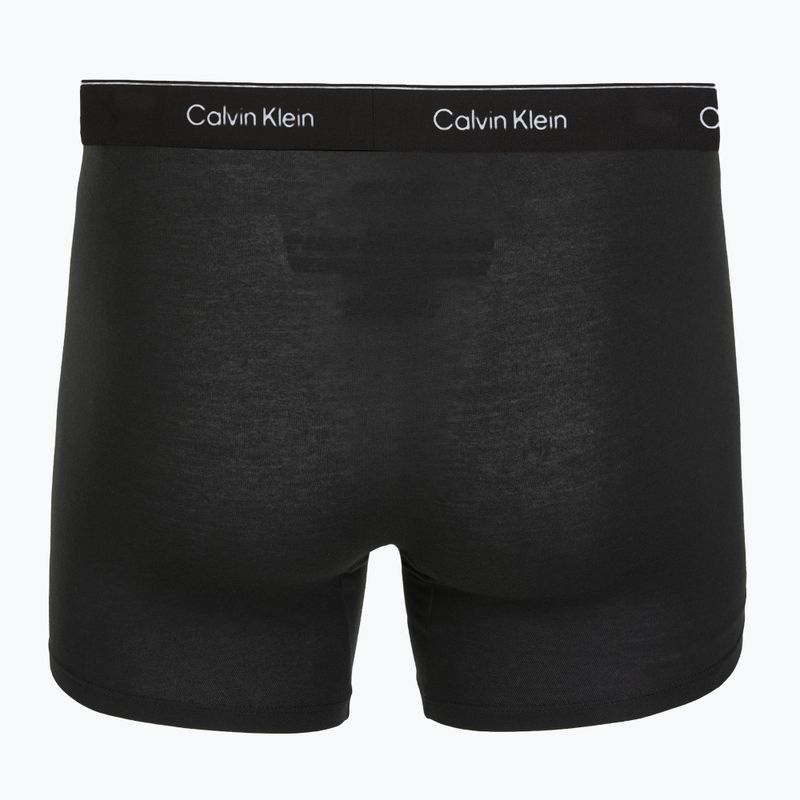 Boxeralsó Calvin Klein LV00NB4394 Brief 3 pairs black w/heavenly iris logo/black w 3
