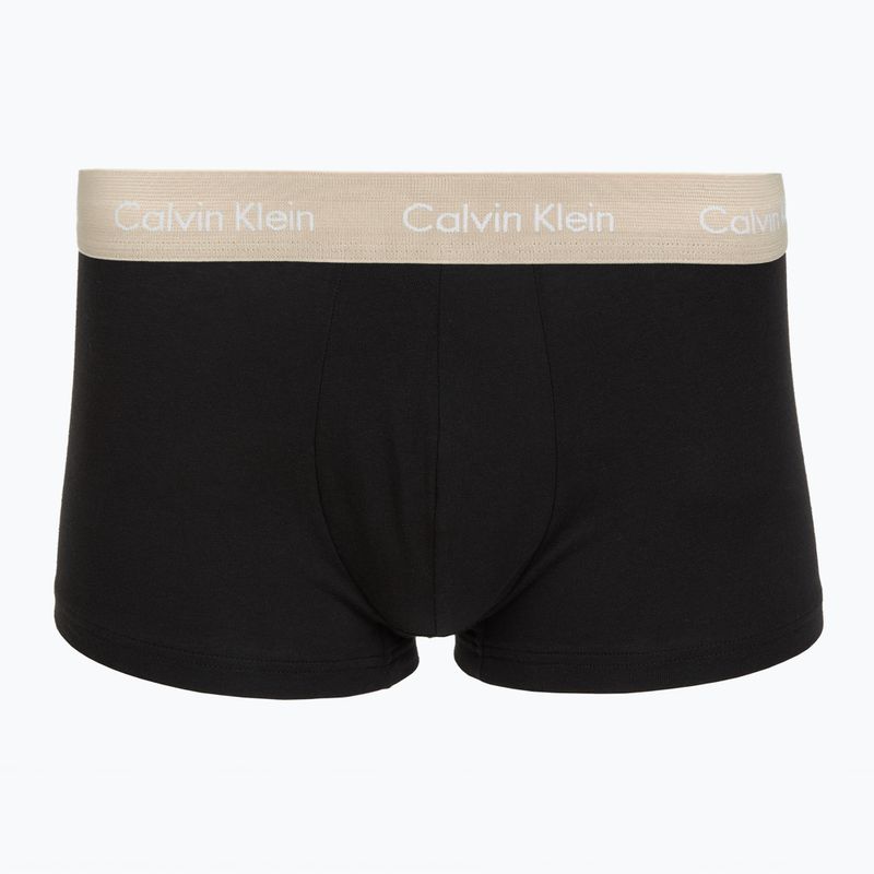 Boxeralsó Calvin Klein LV00NB4412 Low Rise Trunk 5 pairs black in plume wb/black in misty sage wb 4