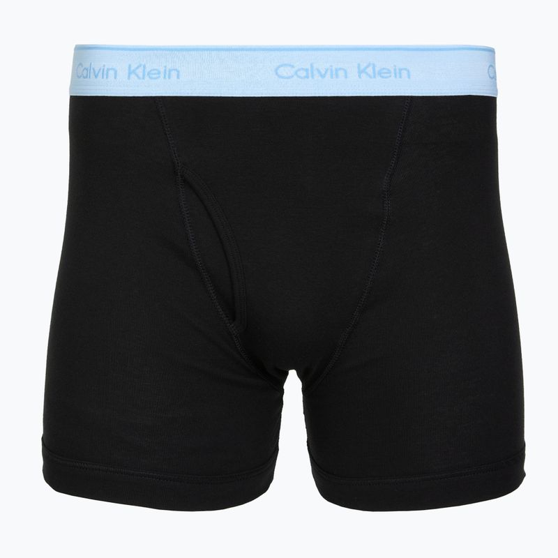 Boxeralsó Calvin Klein LV00NB1429 Boxer Brief 5 pairs Black Bodies Black Bodies with black/misty grey 2