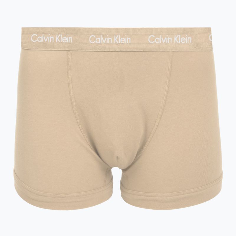 Férfi boxeralsó Calvin Klein 0000U2662G Trunk 3 pairs sodalite blue/redwood/white pepper 2