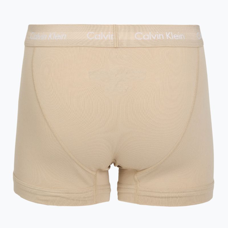 Férfi boxeralsó Calvin Klein 0000U2662G Trunk 3 pairs sodalite blue/redwood/white pepper 3