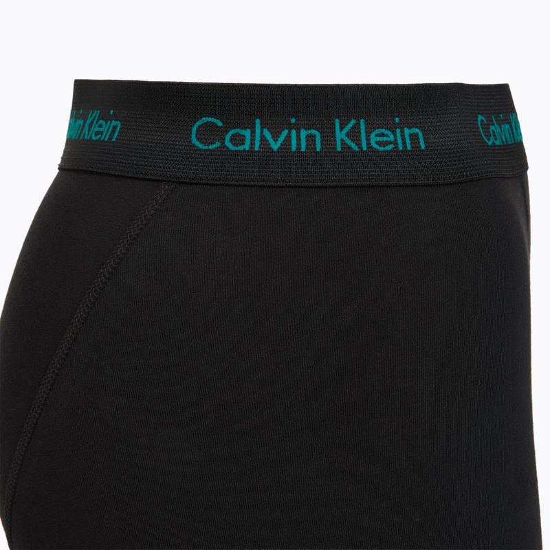 Férfi boxeralsó Calvin Klein 0000U2662G Trunk 3 pairs of black bodies and wbs with driftwood 4