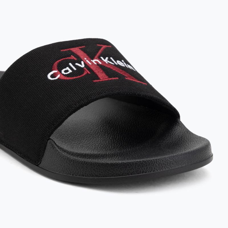 Férfi papucsok Calvin Klein YM0YM01393 Ess black/rhubarb 7