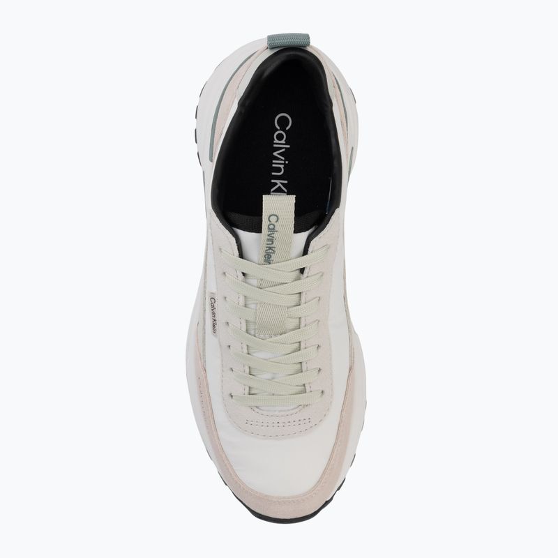 Női cipők Calvin Klein HW0HW03279 Hike Runner Nylon Mix brilliant white/misty blue/arctic 5