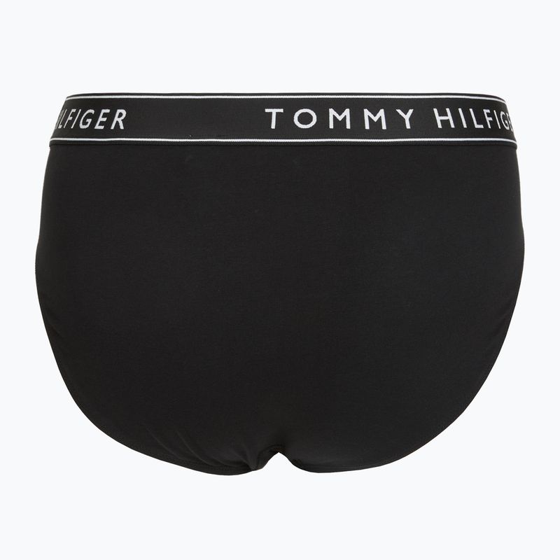 Férfi boxeralsó Tommy Hilfiher Cotton Brief 3 pack black/black/black 2