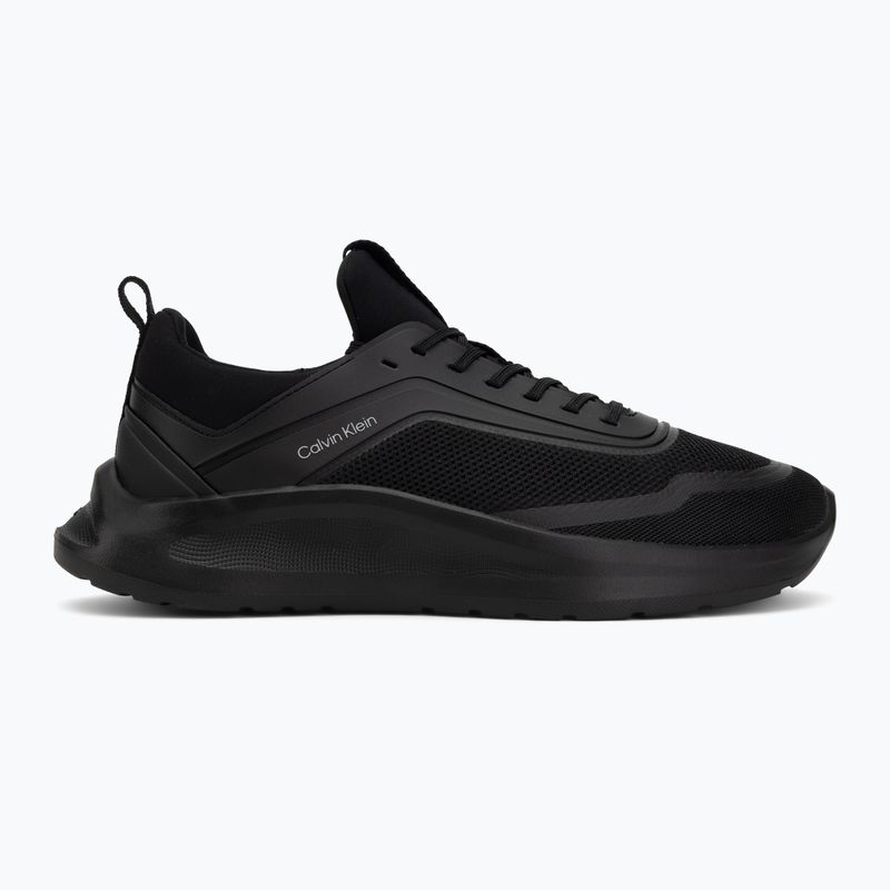 Férfi cipők Calvin Klein HM0HM02164 Light Eva Run Lace Sock triple black 2